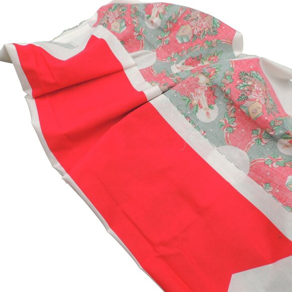 Home for Christmas Cut and sew wreath with bow - Picture 2 of 2